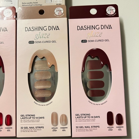 Set of Semi Cured Gel Nail Strips - Picture 3 of 5